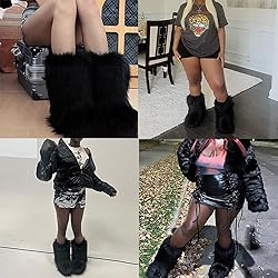 Valpeak Snow Boots for Women 2023 Furry Boots
