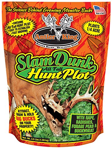 Antler King Slam Dunk Hunt Plot Attractant (Best Deer Food Plot For The South)