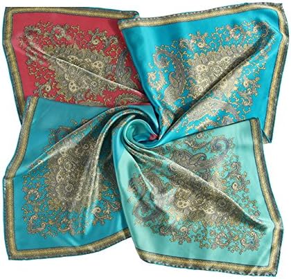 Upscale Lady's Silk Pocket square spring and autumn silkworm silk scarves in the summer silk scarf-E One Size