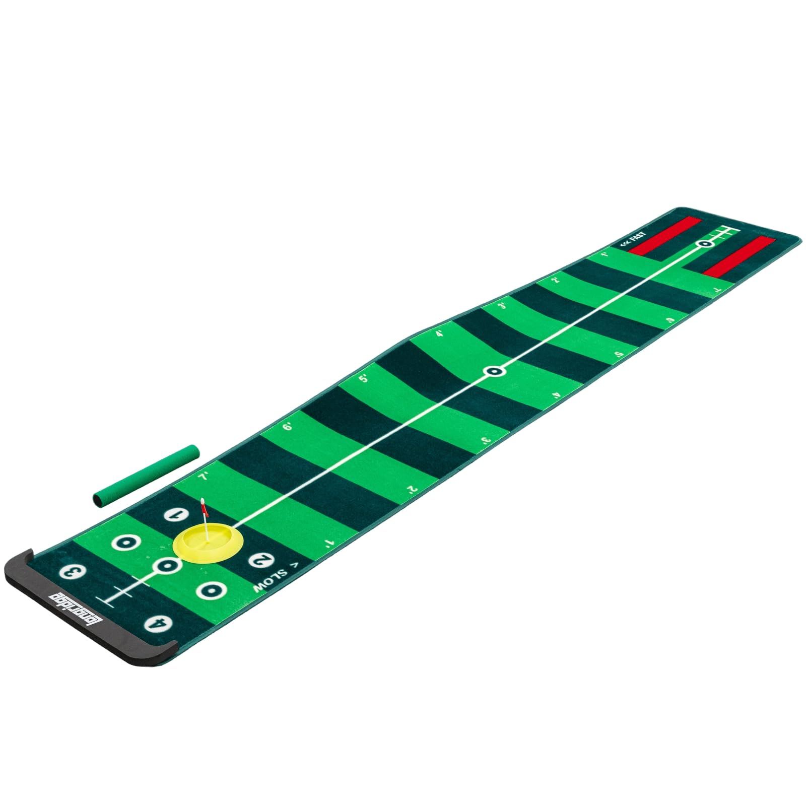 Longridge 4 Speed Track Golf Putting Mat Green