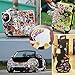 YTSQSC Waterproof Vinyl Stickers for Laptop Water Bottles Hydro Flask Motorcycle Bicycle Skateboard Luggage Car Bumper Guitar Decals (100 Pcs Racing Car Style Stickers)