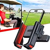 Magnetic Golf Cart Phone Holder: N52 Magnet Golf Cart Phone Mount Compatible with EZGO Club Car Yamaha,360° Rotatable Phone Holder for iPhone Samsung Google Pixel,Golf Accessories Gift for Men Women