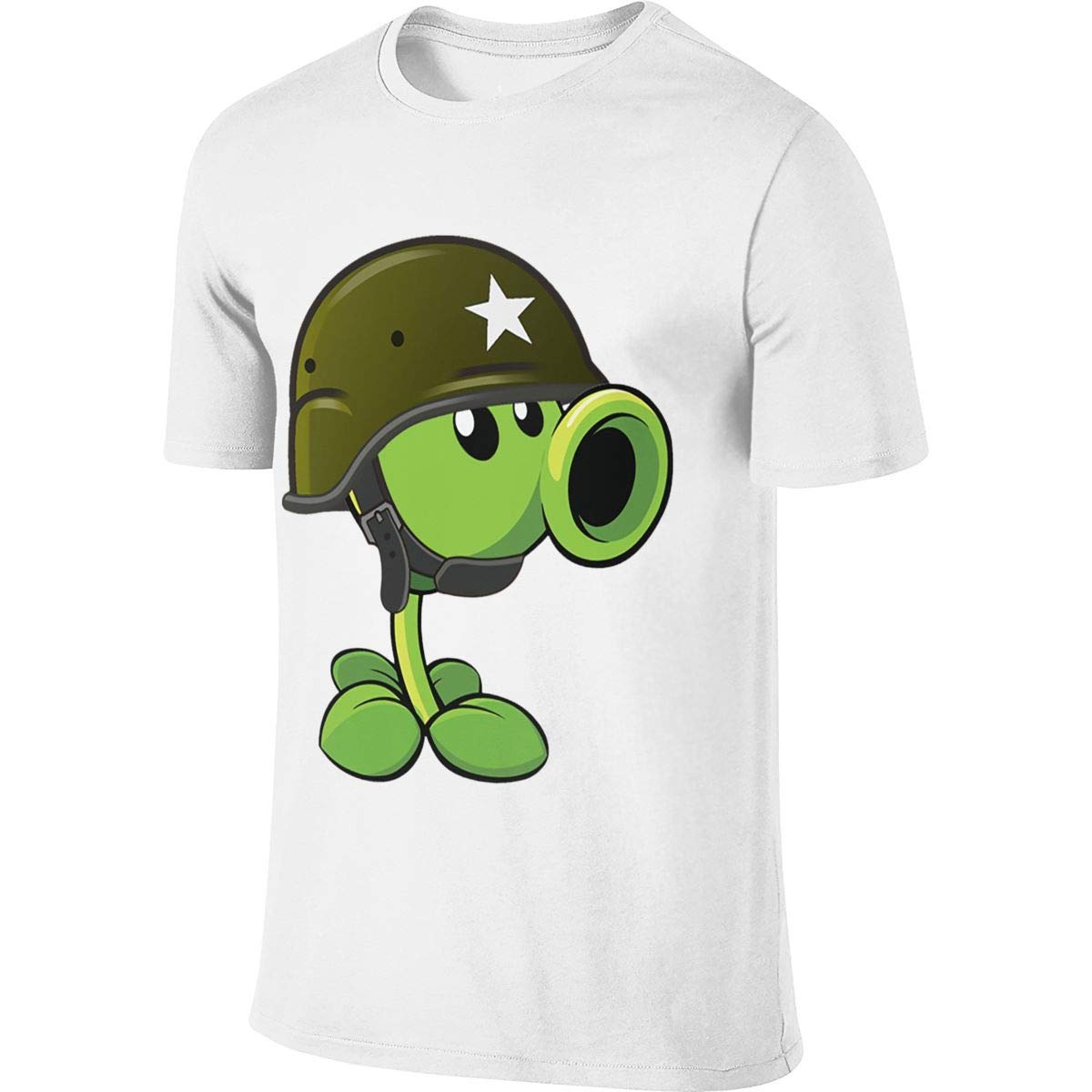 Byska S Customized Classic Tees Plants Vs Zombies Soldier Peashooter T