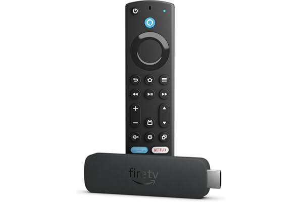 Like-New Amazon Fire TV Stick 4K Max streaming device, with AI-powered Fire TV Search, supports Wi-Fi 6E, free & live TV without cable or satellite, find shows faster with Alexa+