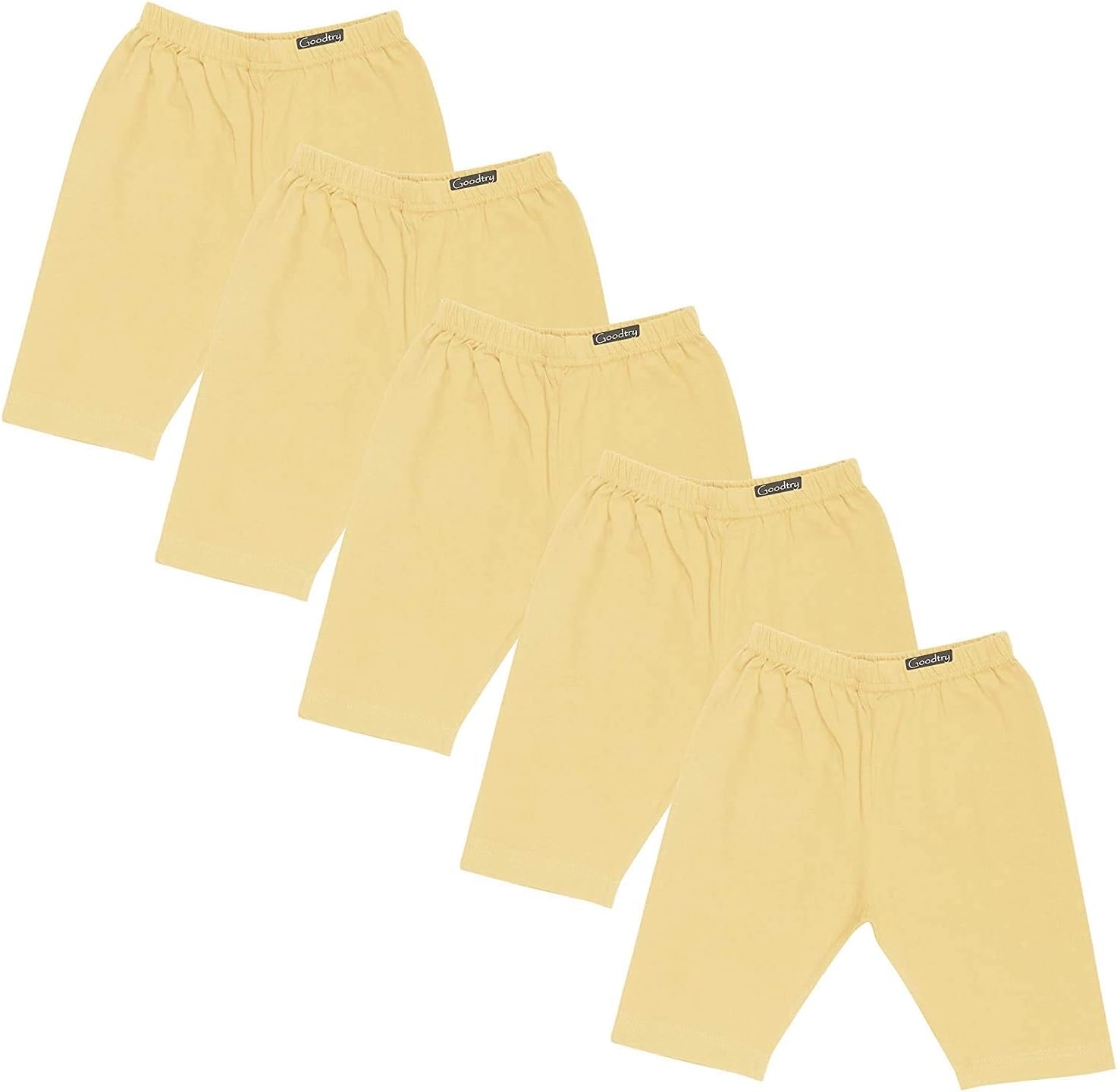 Goodtry G Girls Cycling Shorts (Pack of 5)