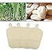 Beepandles Exfoliating Loofah Sponge Pads 100% Natural Luffa，4 Pack