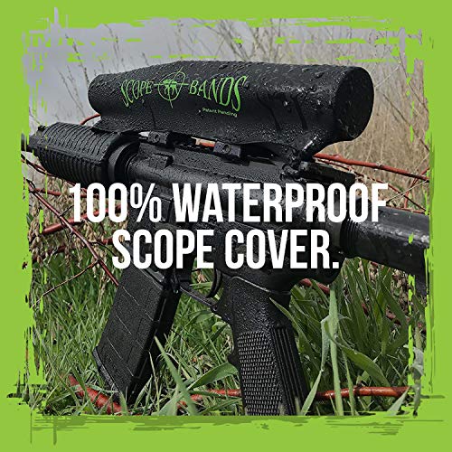 Sniper Universal ClosedTop Rifle Scope Covers are Stretch Fit, 100