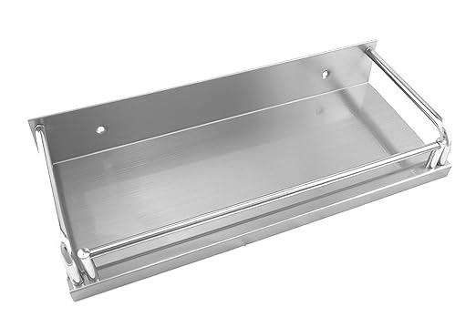 addys-onlinesale Edelstahl Küchenregal (Edelstahl Modell C, 50cm)