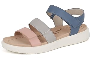 ORTOREX Women Orthotic Walking Sandals Orthopedic Arch Support Sandals Comfortable Sandals