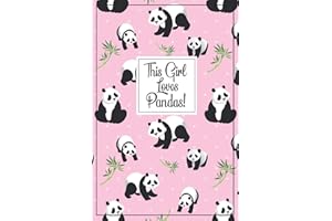 Panda gift - Panda Journal: Panda Notebook, panda gifts for women, panda kids gift, panda gift for girls, panda book, panda bear book, panda birthday ... stuff, girl loves pandas graduation gift