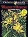 Creative Haven Woodcut Designs Coloring Book: Diverse Designs on a Dramatic Black Background (Creative Haven Coloring Books) by Tim Foley