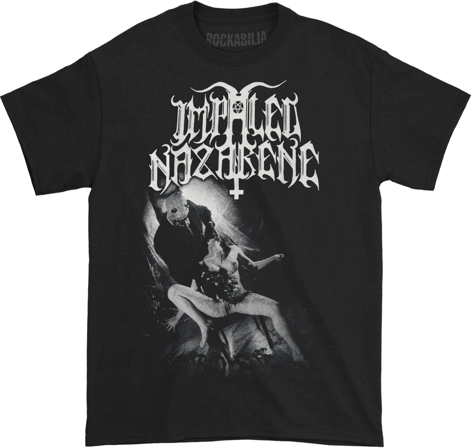 Impaled Nazarene Men's Morbid Fate T-Shirt Black