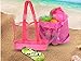 Easyinsmile Beach mesh Bag,Beach Kids Toys Stay Away from Sand for The Beach Pool Boat Good for Holding Kids Toys