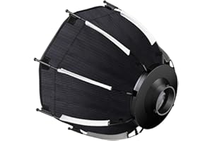 Streamlined 290mm Octagonal Softbox with Small Mount LED Lighting Modifiers Photography Accessories for Quick Assembly Photog
