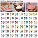 Cake Decorating Kit 82 pcs - JDDZ New Baking Supplies - Cookie Decorating Kit with Icing Bags and Tips - New Cupcake Decorating Kit with 48 Tips and 20 Icing Bags with Pattern Chart