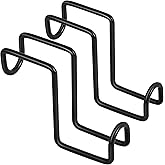 Dunzy 2 Pieces 4 Inch Tack Hook Over Rail Bridle Hooks Heavy Duty Horse Water Bucket Hangers Metal Stall Hooks for Horses Tough Horse Halter Rack for Fishing Saddle Fence Door Holder