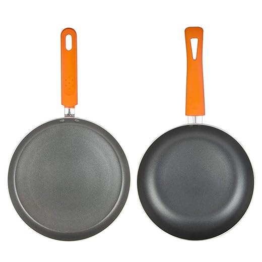 2 Pcs Pressed Alluminium Cookware Set