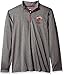 NBA Miami Heat Men's Quarter Zip Pullover Shirt Athletic Quick Dry Tee, Large, Charcoal