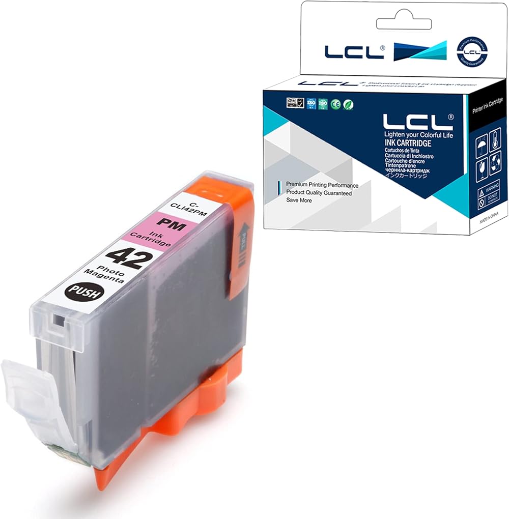 LCL CLI-42 Photo Magenta Ink Cartridge 14ml for Canon PIXMA Pro-100 Pro-100S