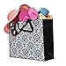 ReBagMe Extra Large Very Strong Reusable Grocery Bag - Laminated Recycled Shopper Tote - Very Large Gift Bag - Great Waterproof Beach Bag (19x17x8 Inches, Damask)