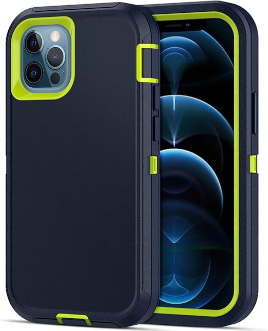 Amazon Com Jiunai Case Iphone 12 Pro Jiunai Case For Iphone 12 Strong Protective Outdoor Hybrid Sports Rugged Heavy Duty Tough Shockproof Cover Matte Cases Blue