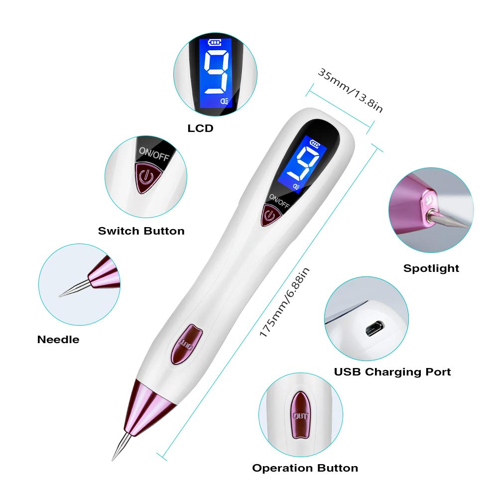 Innoo Tech Portable Beauty Equipment Kit,Multi Speed Level Adjustable Home Usage,USB Charging: Beauty