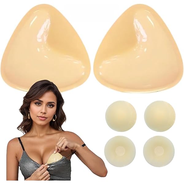 Nipple Covers Breast Lift Reusable Breast Pasties Petals Push Up Invisible Sticky Bra Adhesive Liner Booby Tape For Women - 200574005 - View #3