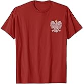 Poland Flag Cool Vintage Polish Women Men Flaga Polska T-Shirt