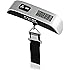 Camry Digital Luggage Scale 110 Lbs Portable High Precision Travel Hanging Postal Scale with Temperature Sensor and Tare Function Gift for Traveller