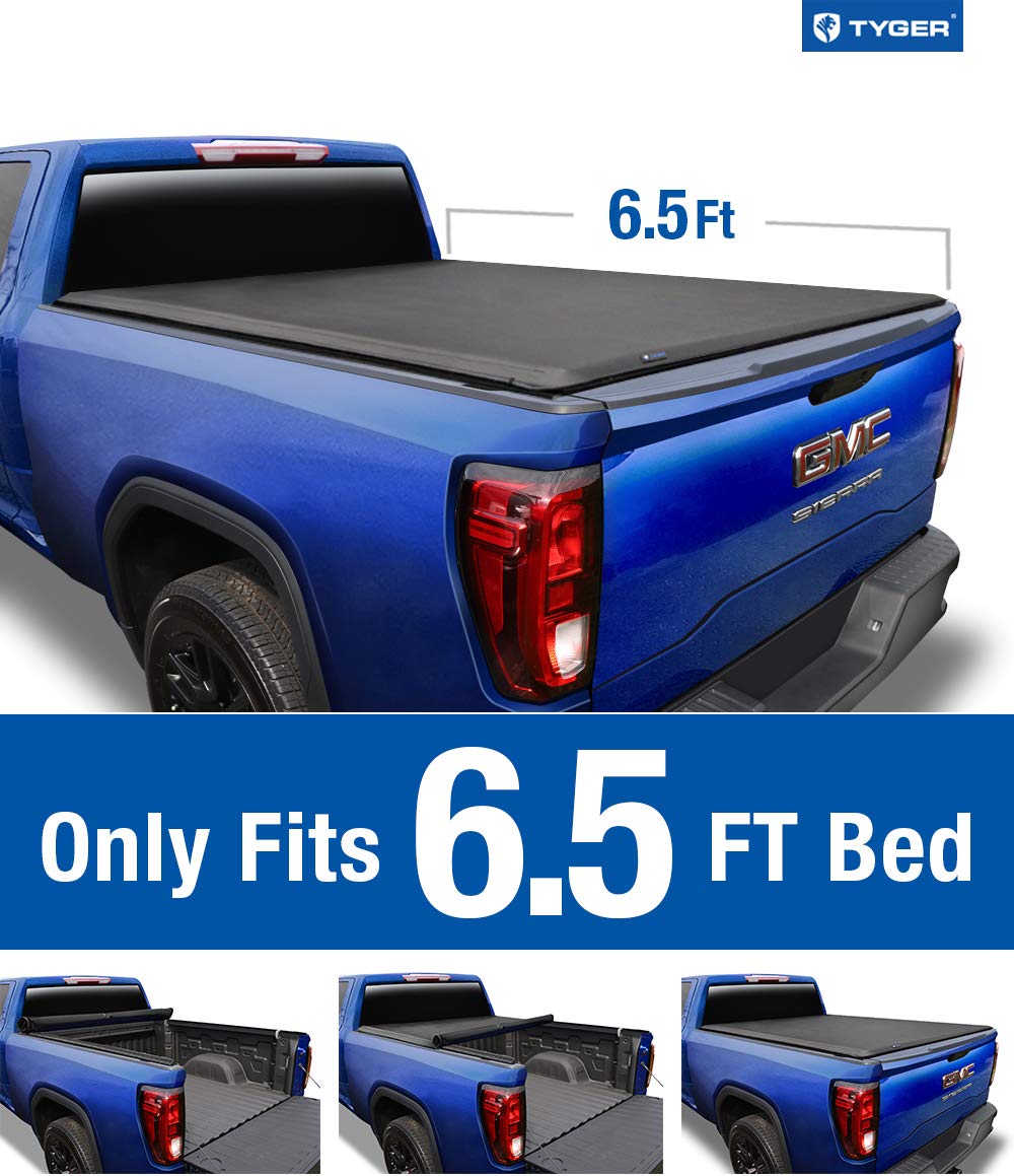 Fleetside 6 5 Bed Without Utility Track Tyger Auto T1 Roll Up Truck Tonneau Cover Tg Bc1c9054 Works With 2019 Chevy Silverado Gmc Sierra 1500 2500hd 3500hd New Body Style Tonneau Covers