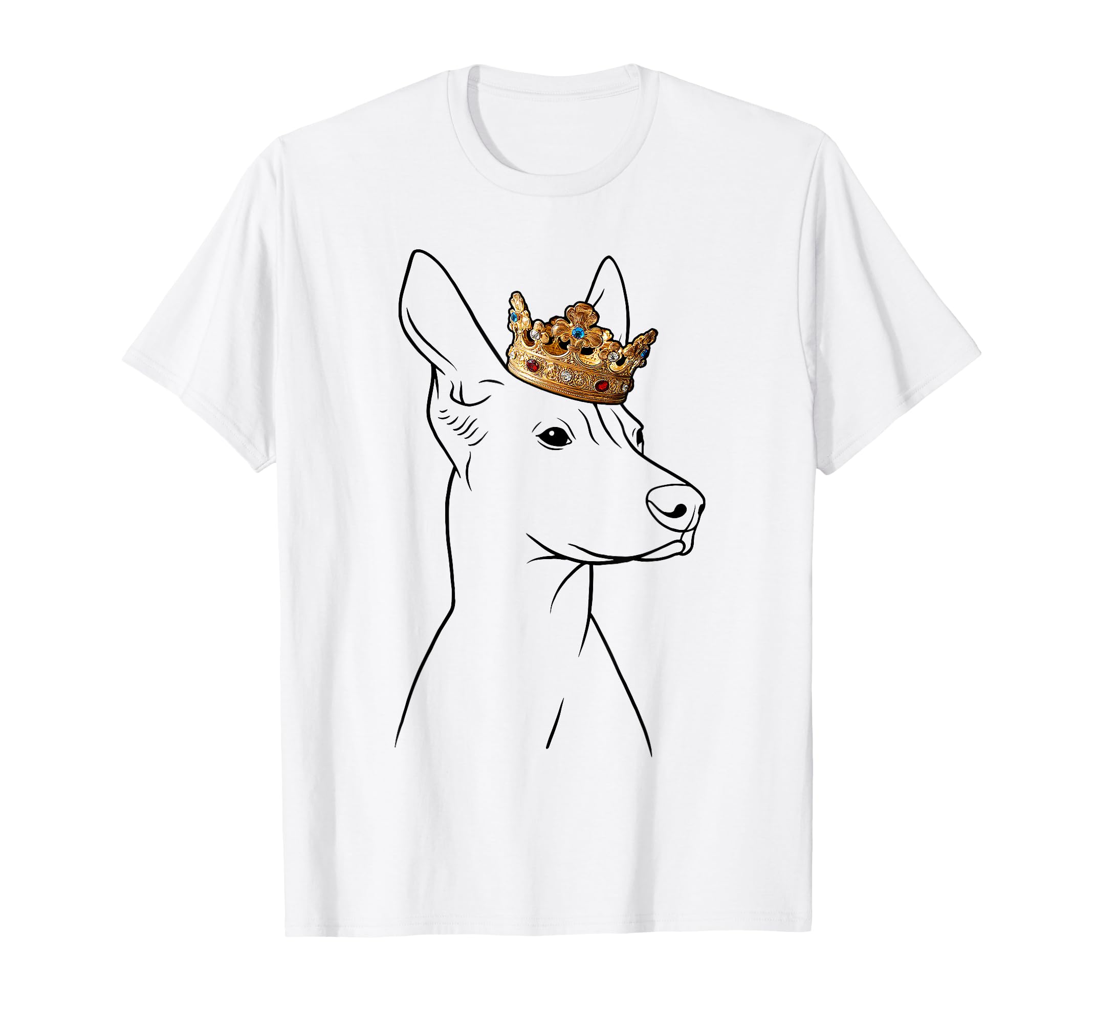 Peruvian Inca Orchid Dog Wearing Crown T-Shirt