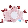 Barkbox BARK Sheila Sugar Glidah Plush Toy for X-Small Dogs – 2-in-1 Squeaky & Crazy Crinkle Fun – Perfect for Fetch, Tug, and Interactive Playtime