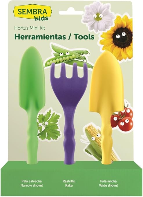 SEMBRA - juego educativo, Kit huerto Herramientas: Amazon.es: Jardín