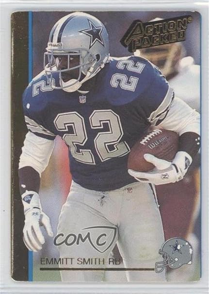 Amazon Emmitt Smith Football Card 1992 Action Packed Base 