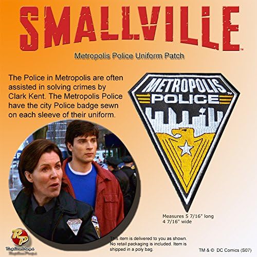 Metropolis Police Department Patch Smallville