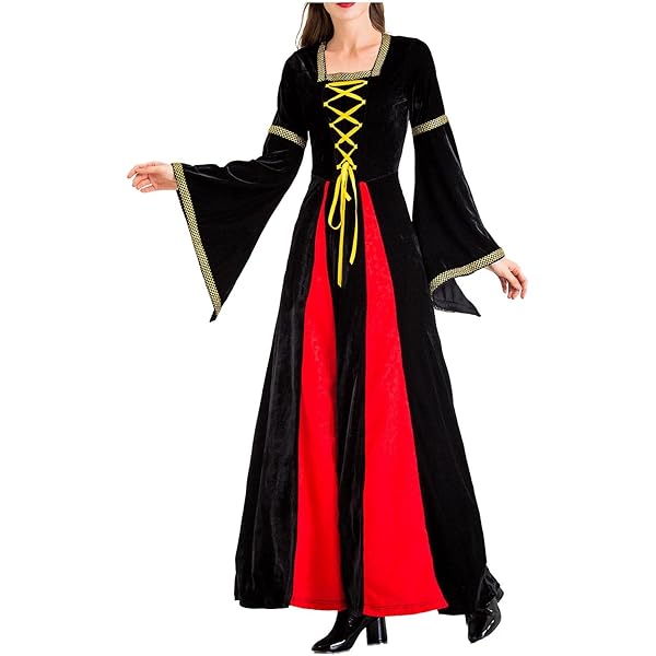 open lace back dress Gothic Vampire Black Spelling Out Scarlet Red Velvet Dress DW913 M main image 0