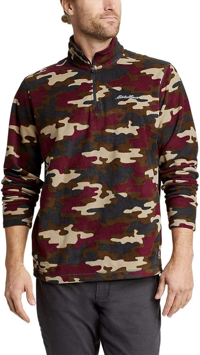 eddie bauer quarter zip pullover