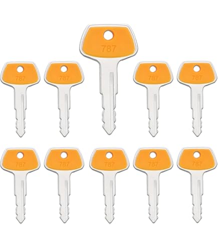 Amazon.com: Pair of Komatsu Equipment Ignition Keys for