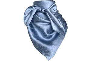 WYOMING TRADERS Casual Unisex Adult Lightweight Breathable Jacquard Plum Regular Silk Scarf