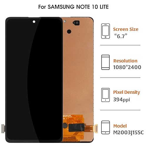 A-MIND for Samsung Galaxy Note 10 Lite N770F TFT LCD Display Touch