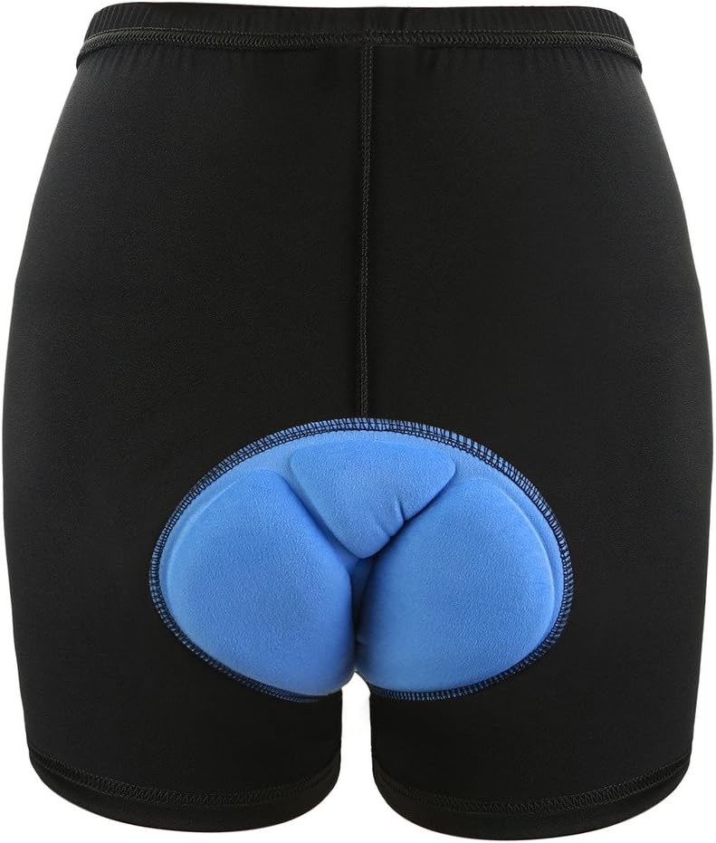 NONMON Women's Cycling Shorts, 3D Padded Breathable Lightweight Adsorbent Bike Bicycle Road BMX Underwear Shorts