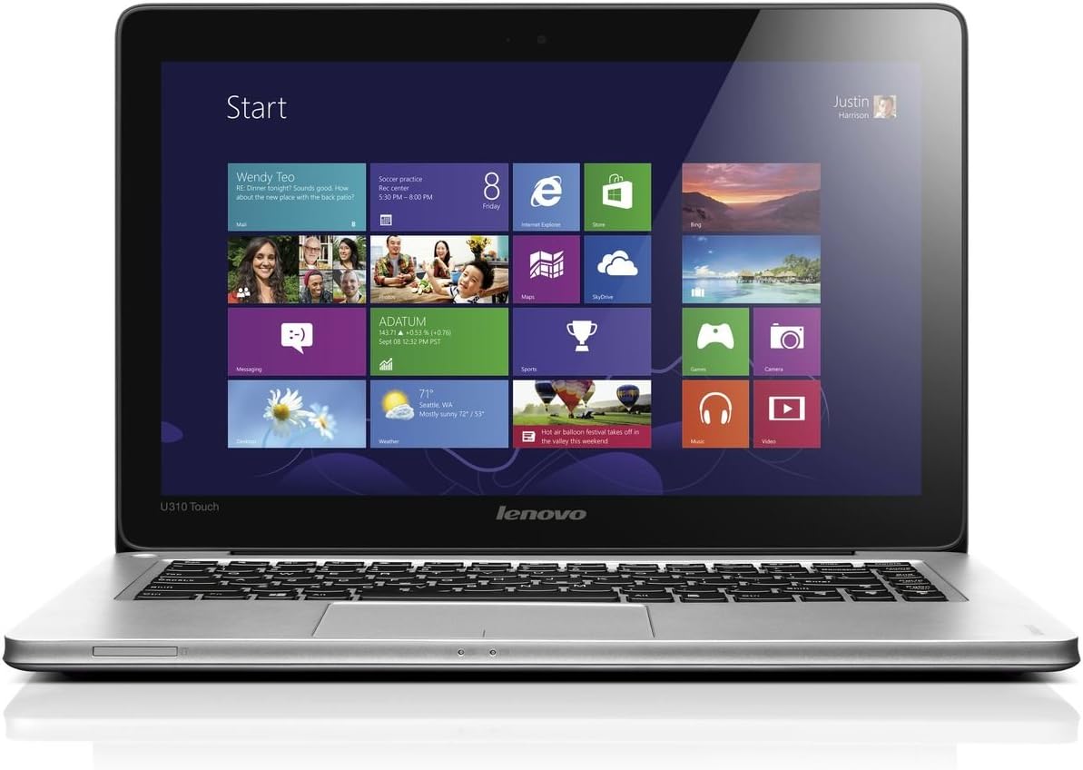 Lenovo IdeaPad U310 13inch Touchscreen Laptop (Graphite) (Intel Core