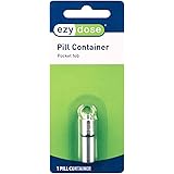 Ezy Dose Pill Storage Container Pocket Fob │Pill Fob (Small)