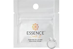 HONÉ Essence Wearable Aromatherapy Nasal Diffuser – Essential Oil Nose Ring Silicone Inhaler for Stress & Mood Support - Made in USA & Travel-Friendly