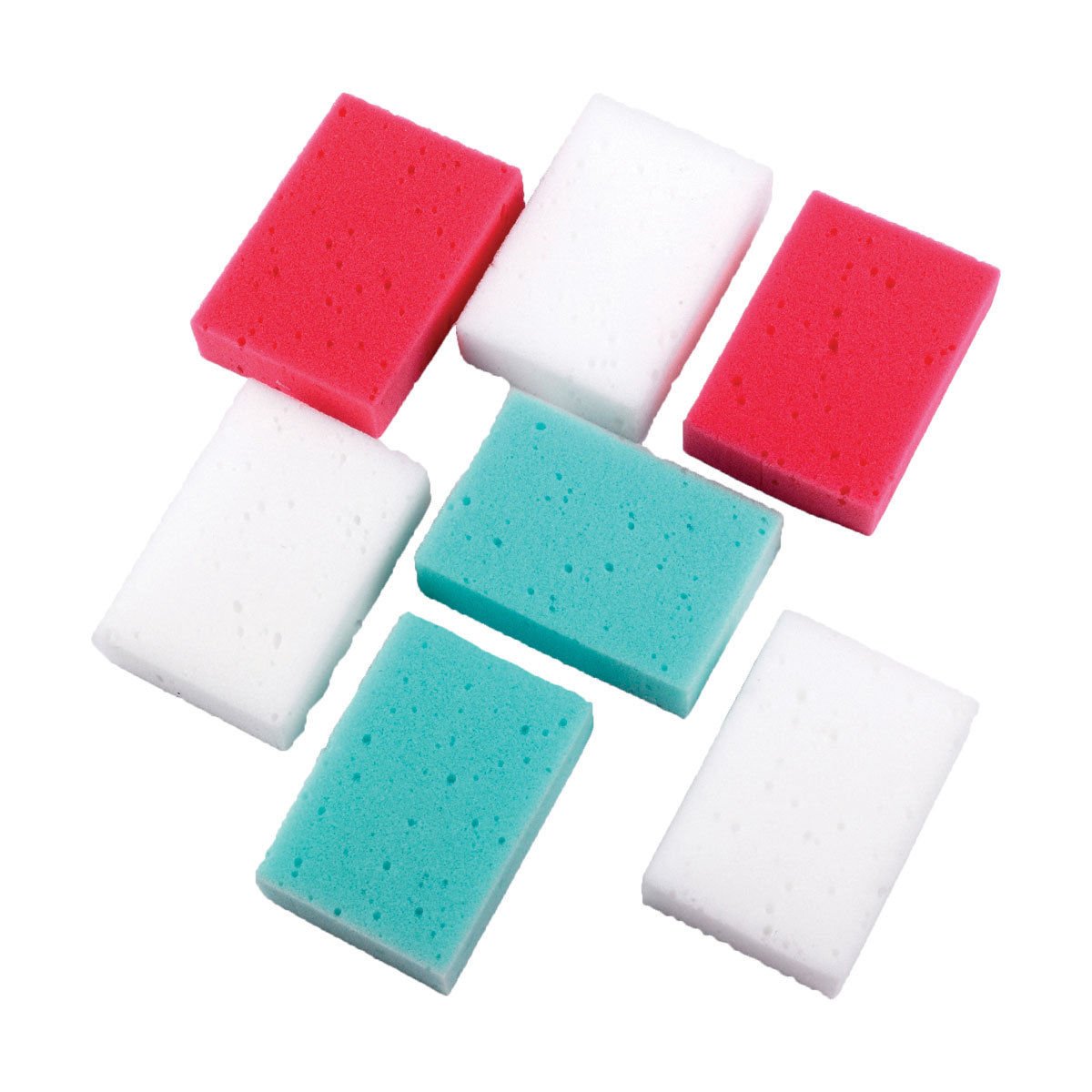 Coral Bath Body Sponge 7 pk