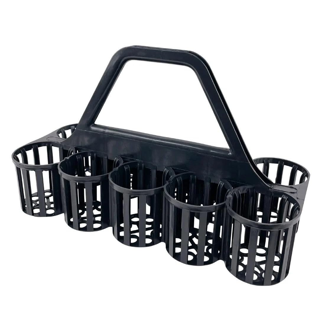 Beaumont Glass and Bottle Basket - Carrier Rack Holder GH049