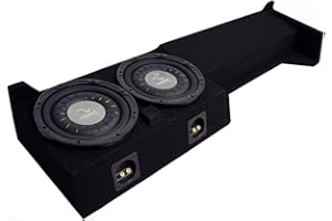 2005-2015 Nissan Frontier Crew Cab Truck Harmony F104 Dual 10" Sub Box Enclosure