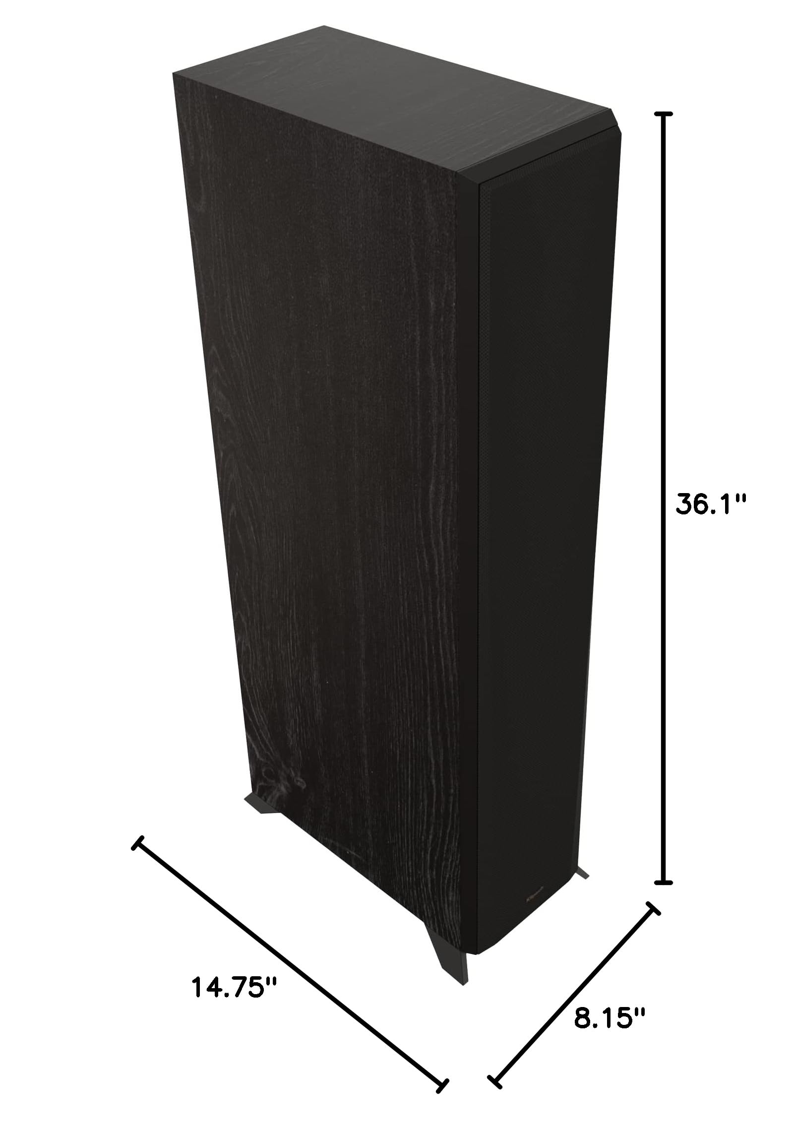 Klipsch Reference Premiere RP-5000F II in Ebony 5.1 Surround Sound Home Theater System with 5.25” Woofers, and Dolby Atmos Immersive Sound with Onkyo TX-NR6100 7.2 Channel AV Receiver