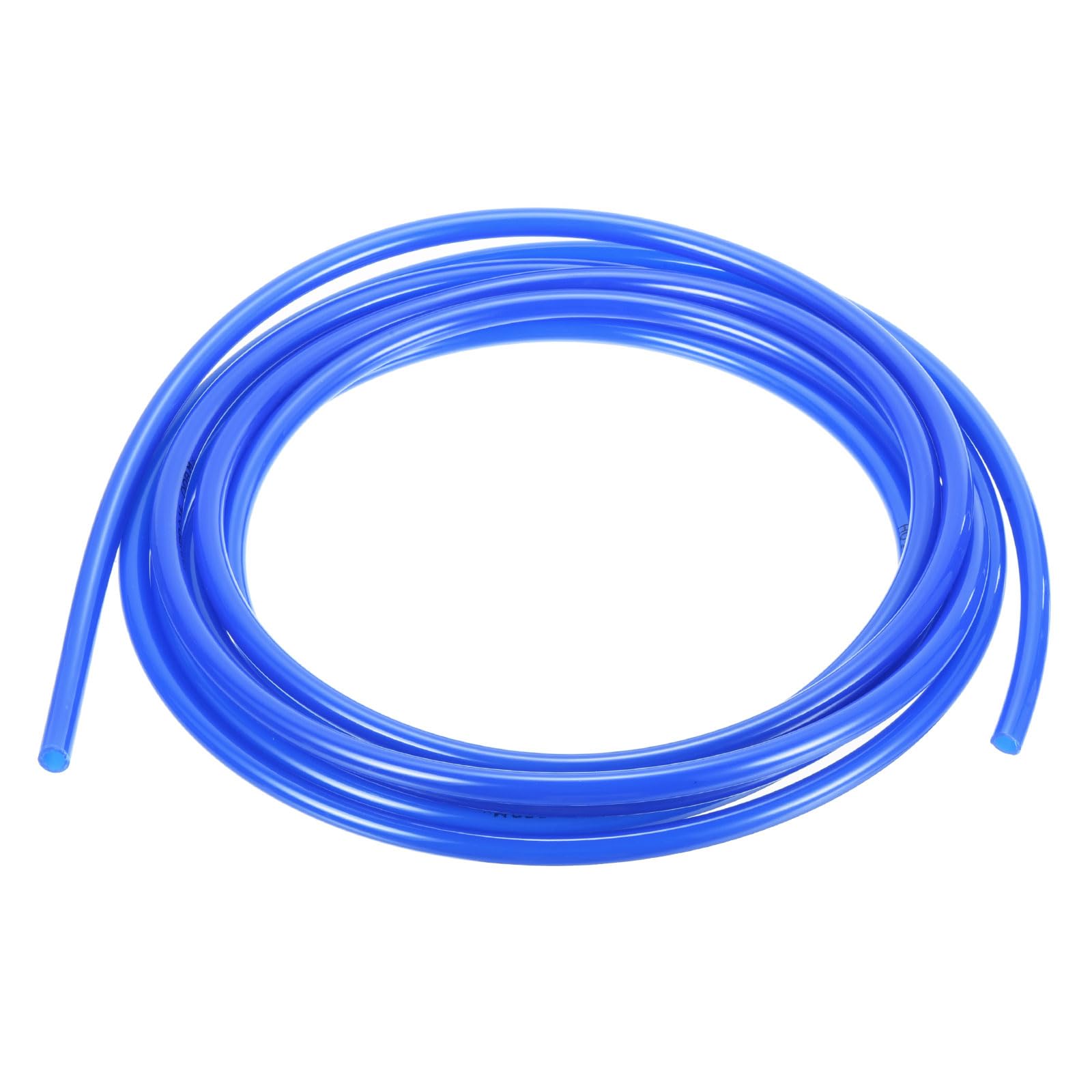 Rebower Pneumatic Tubing Pipe,10mm x 6.5mm Blue PU Polyurethane Tube,16.4FT 5M,PU Air Line Tubing Hose Tubes for Air Compressor,Fluid Transfer,Air Brake