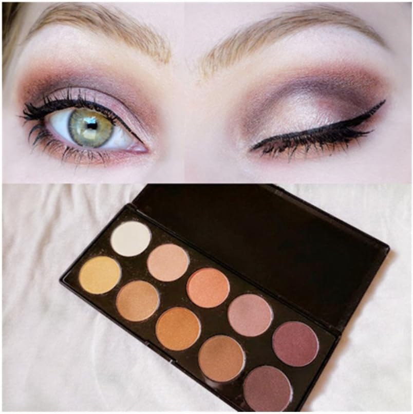 10 Colors Eyeshadow Palette Matt Natural Eyeshadow